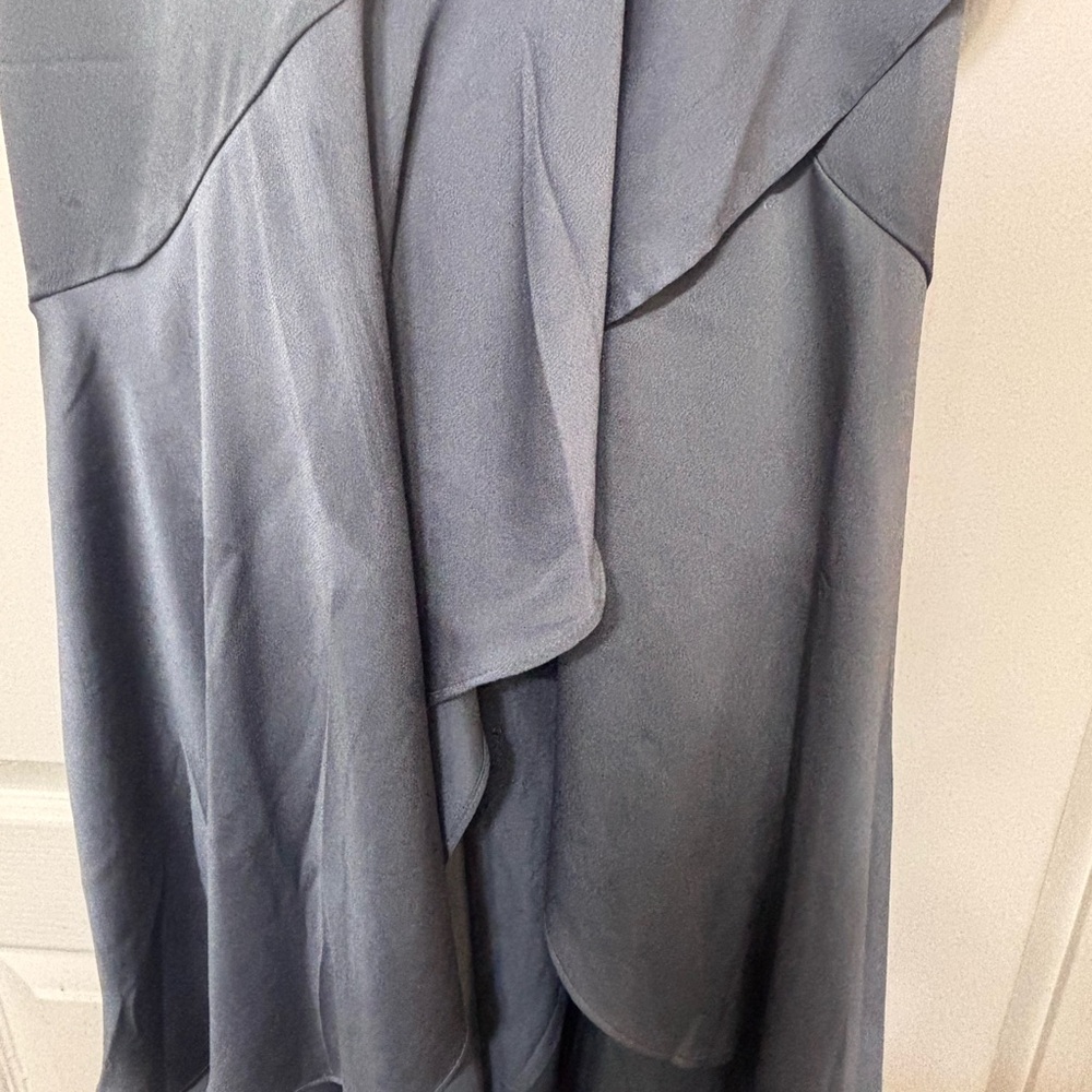 Express Asymmetrical Gray Dress - Picture 3 of 3
